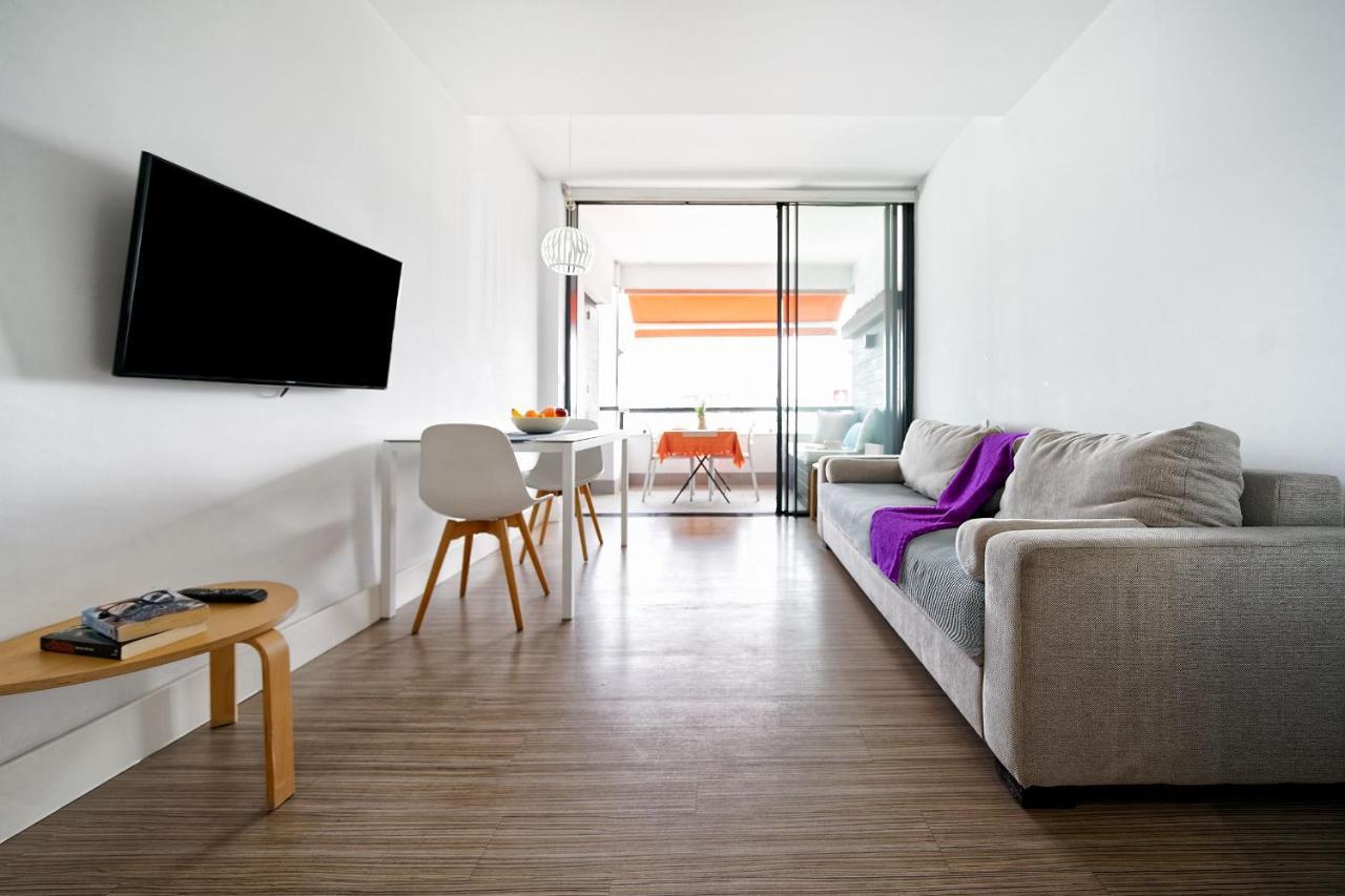 Estudio Con Terraza Vista Mar Лас-Пальмас-де-Гран-Канария Экстерьер фото