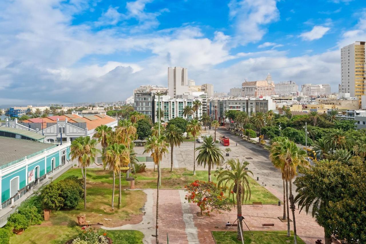 Estudio Con Terraza Vista Mar Лас-Пальмас-де-Гран-Канария Экстерьер фото