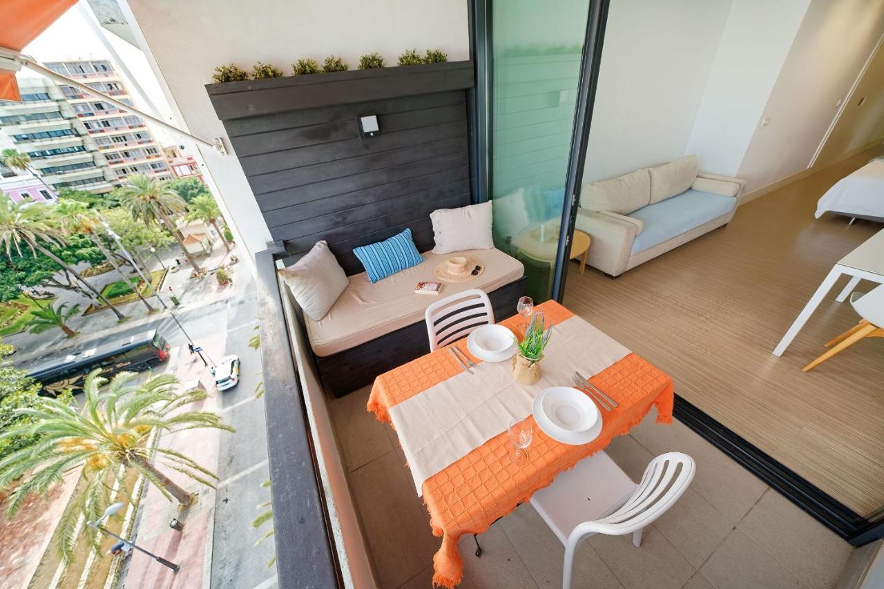 Estudio Con Terraza Vista Mar Лас-Пальмас-де-Гран-Канария Экстерьер фото