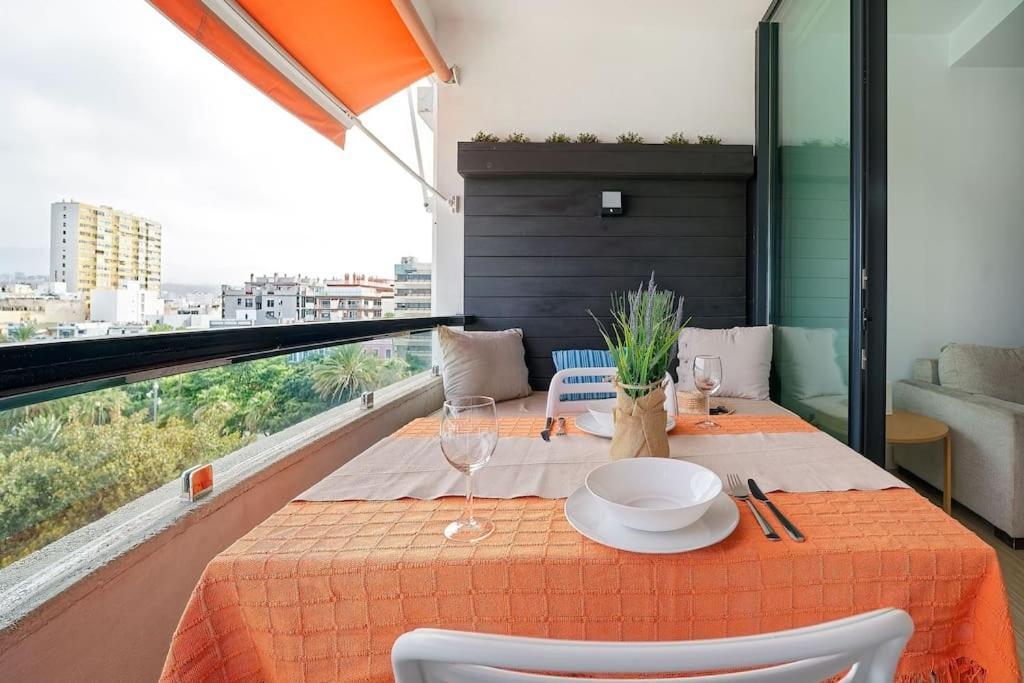 Estudio Con Terraza Vista Mar Лас-Пальмас-де-Гран-Канария Экстерьер фото