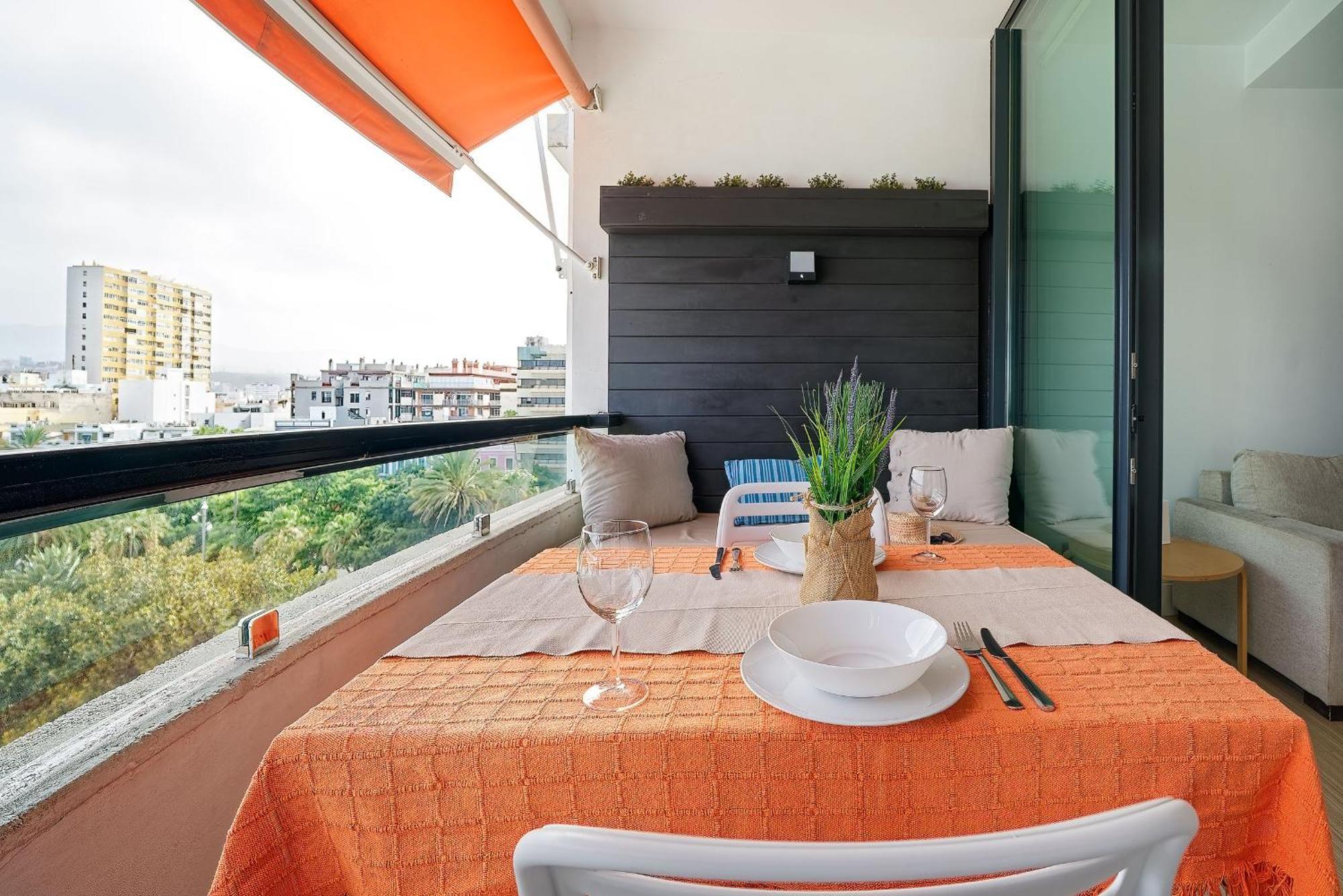 Estudio Con Terraza Vista Mar Лас-Пальмас-де-Гран-Канария Экстерьер фото